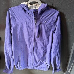 Women’s Paradox Purple Zip Up Rain Jacket